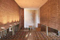 The sanctuary of Christ Church Lutheran in Minneapolis, MN